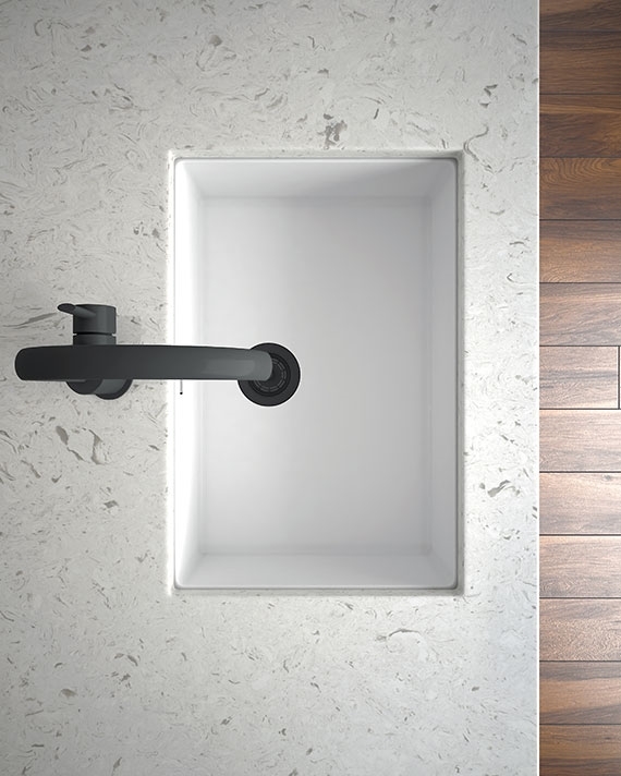 ALPINE SPRING luxury quartz slab